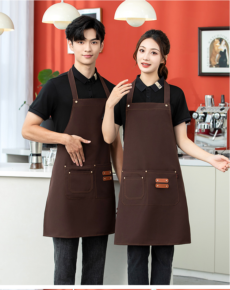 Halter Canvas Waterproof Apron HD1-2403