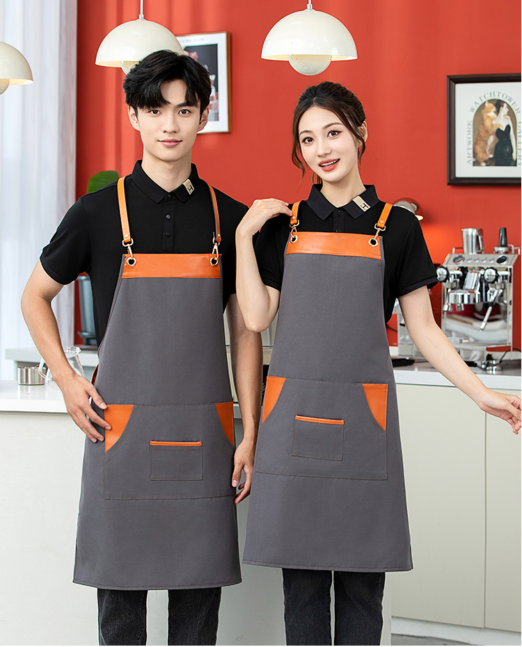 Canvas Waterproof Cross Webbing Apron HD1-2411