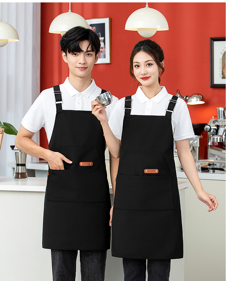 Canvas waterproof metal adjustable straps apron HD1-2412