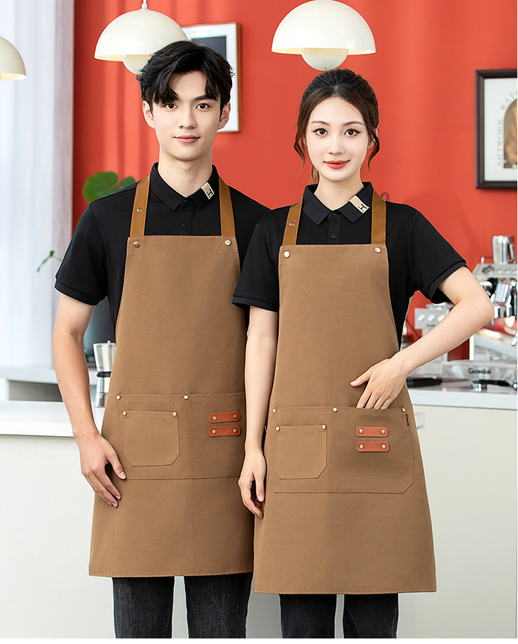 Halter Canvas Waterproof Adjustable Apron HD1-2401