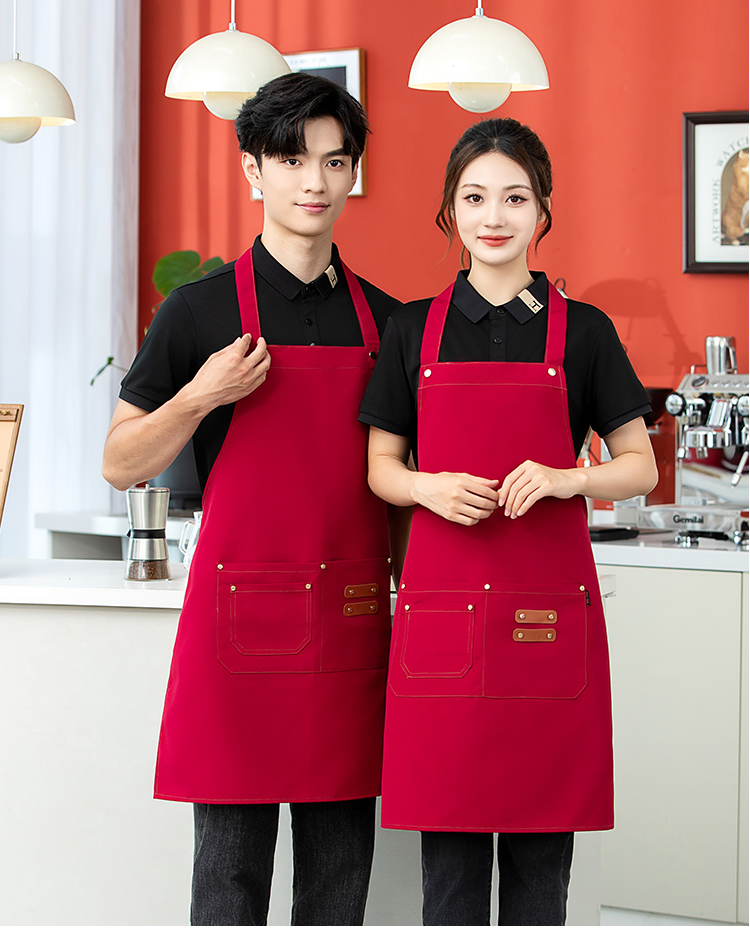 Halter Canvas Waterproof Apron HD1-2403