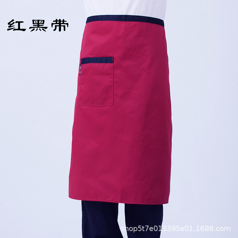 Chef work clothes half-length apron B05-half-length apron