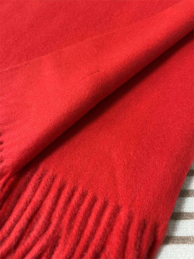 160g small wool red scarf H16-YC-028