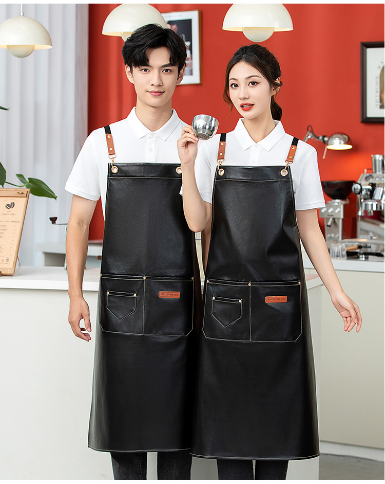 PU waterproof cross webbing apron HD1-P02