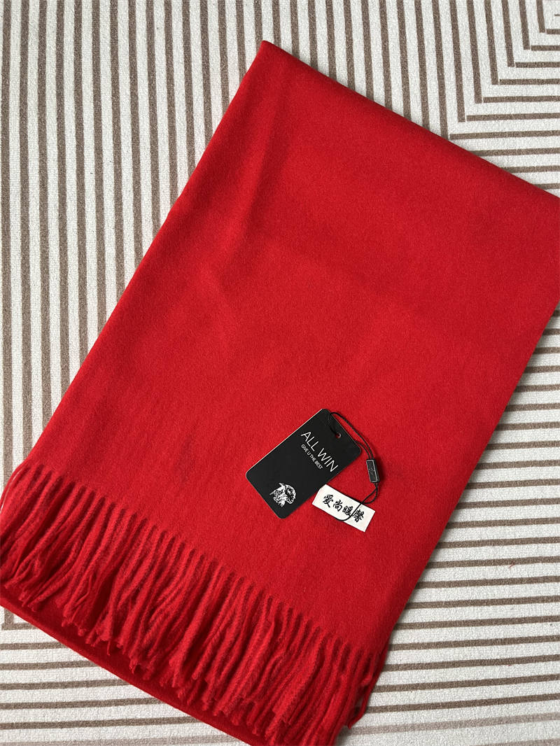 160g small wool red scarf H16-YC-028