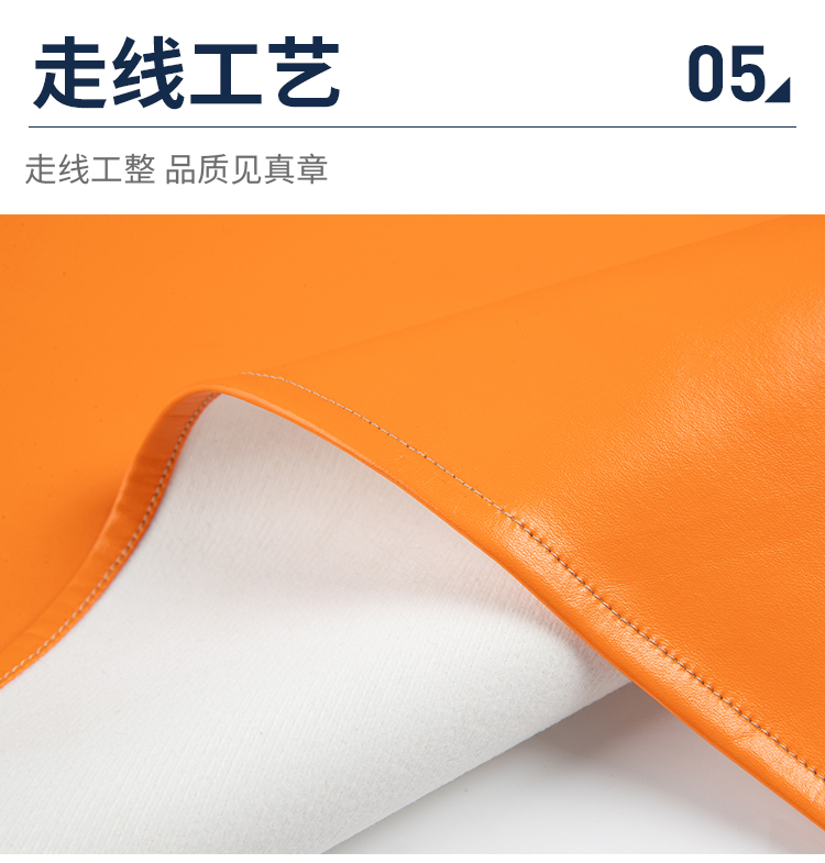 PU waterproof three-buckle adjustable bib apron HD1-P06