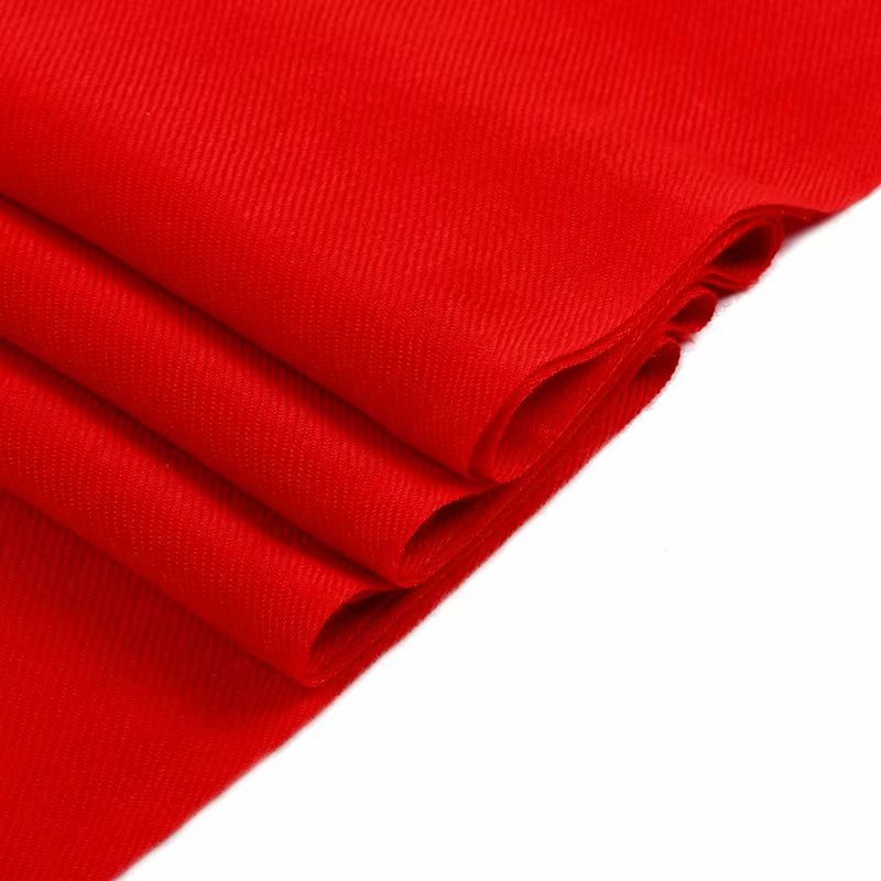 165g solid color narrow large twill scarf GT5-WJ01