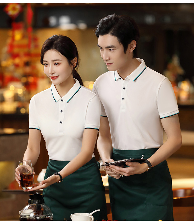 180g 32pcs Ice Ion Lapel Short Sleeve POLO Shirt Universal GJ12-2107