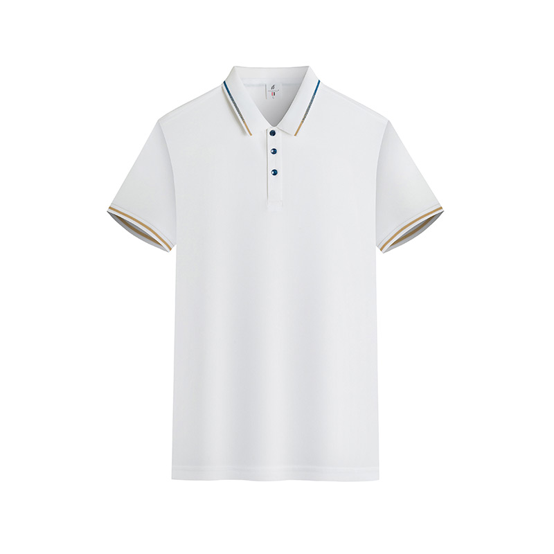 180g Galaxy short-sleeved lapel polo shirt L18-9133