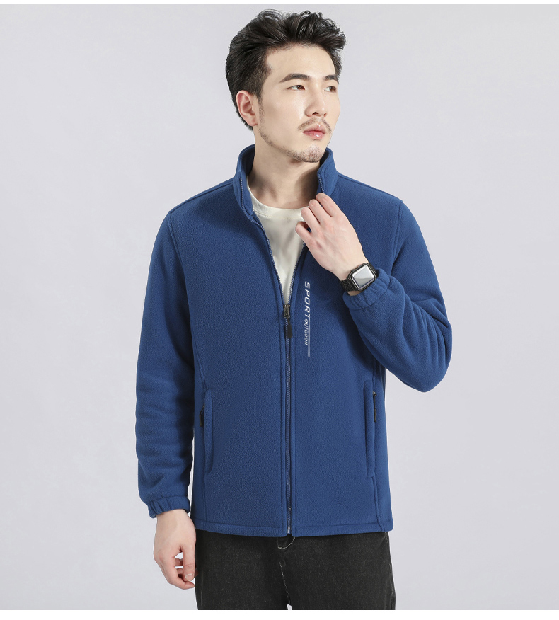 Thickened fleece lining for warmth, men KN1-9188