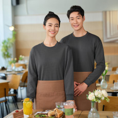 320g Spring and Autumn Round Neck Sweater HW01-8801