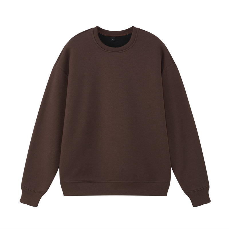 330g high quality combed cotton drop shoulder round neck sweatshirt G21-U-5166