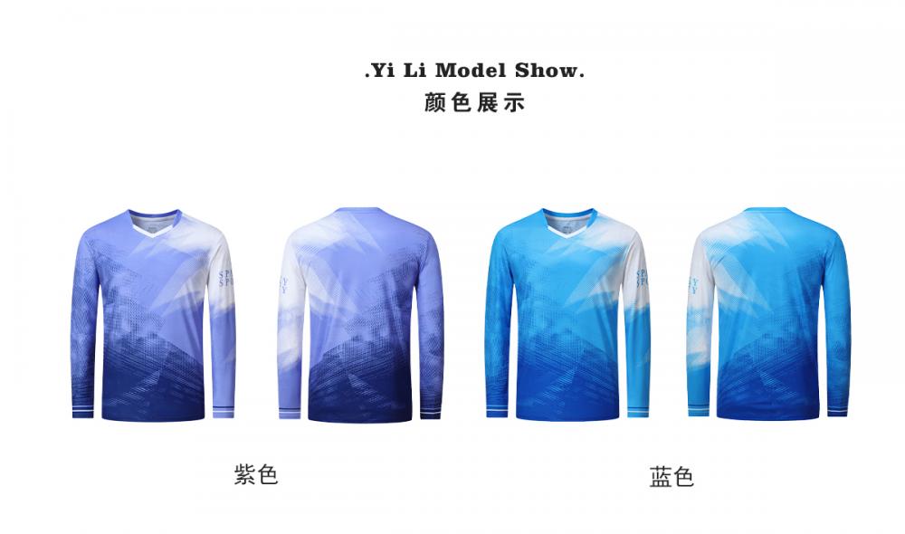 Long sleeves-1898 style-single tops T-shirt long sleeves V-neck