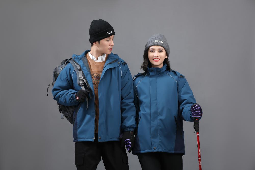 F920-Parent-child integrated thickened jacket