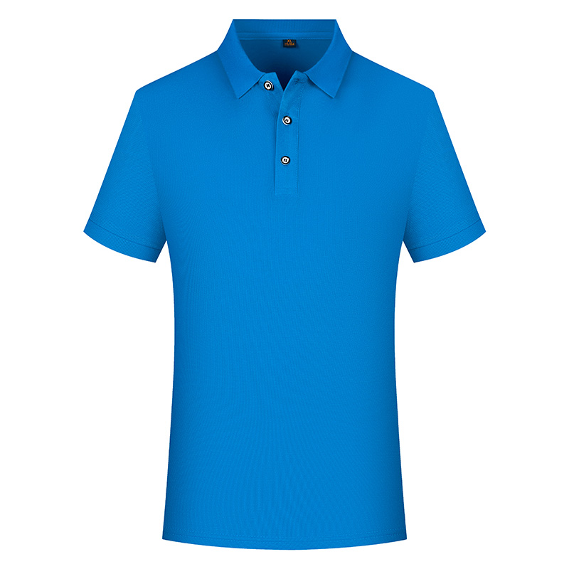 200g cool fabric crisp and stylish custom short-sleeved lapel polo shirt HW01-1688