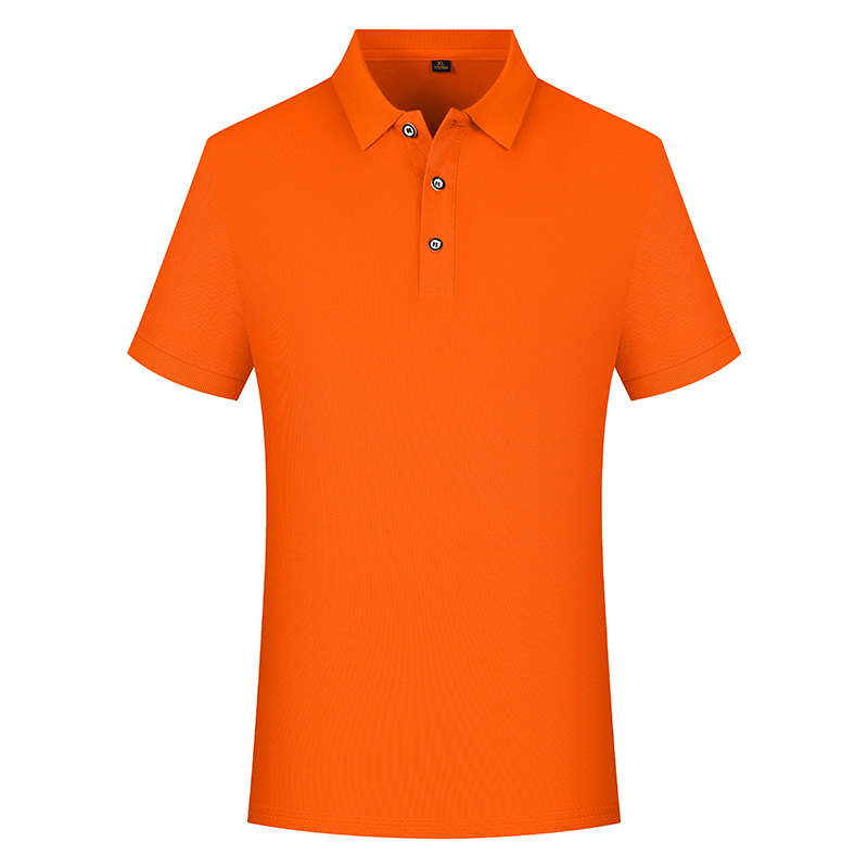 200g cool fabric crisp and stylish custom short-sleeved lapel polo shirt HW01-1688