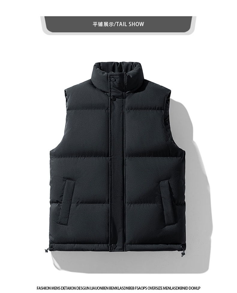 Outdoor cold-proof all-match down warm vest KB1-998