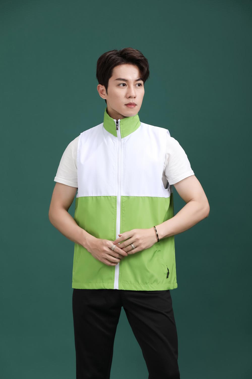 JYS0310-New color matching composite vest double layer