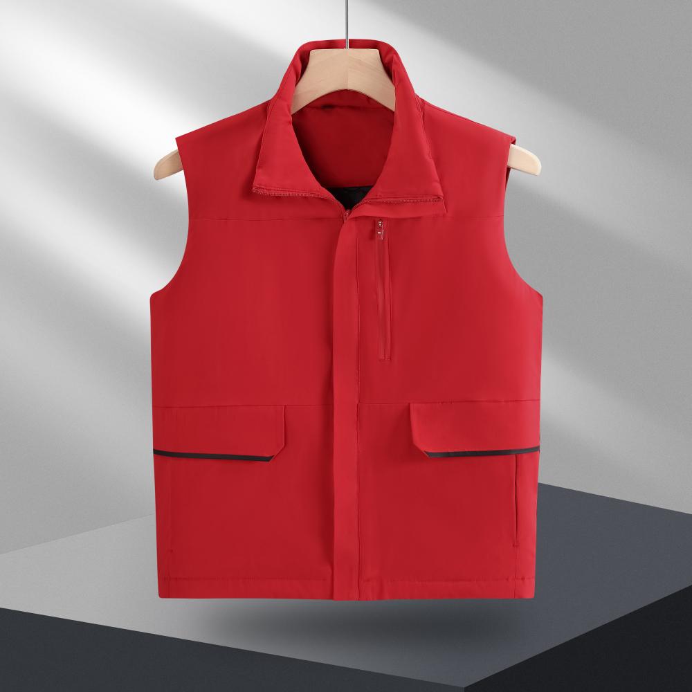 F5505-Beitan Parker style down cotton vest plus velvet