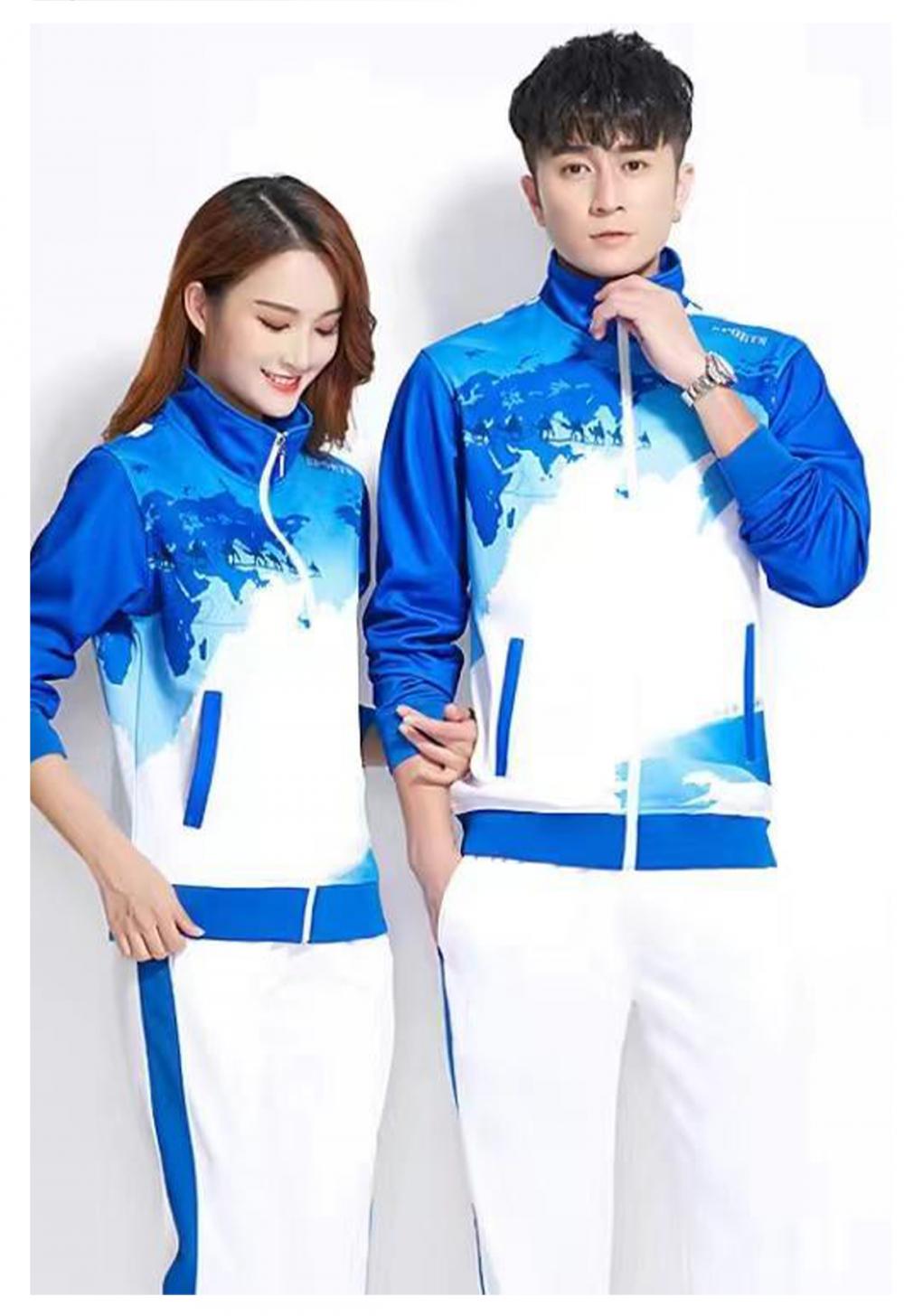 8099#8098# Quick-drying breathable style Belt and Road jacket long-sleeved jacket