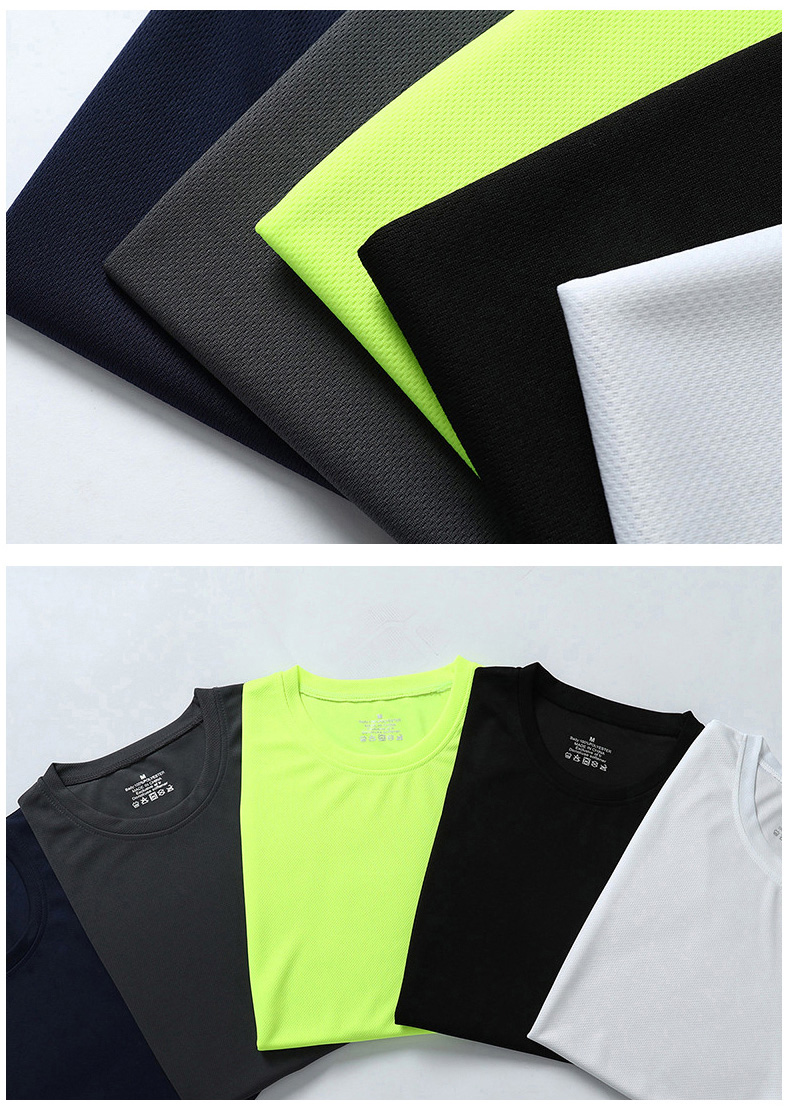 Casual sports quick-drying round neck short-sleeved T-shirt KL-ZT2019