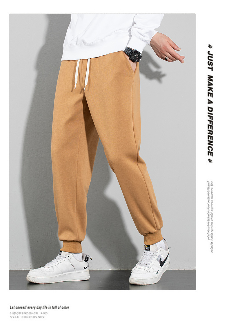 Loose-fitting drawstring trousers KC3-2388