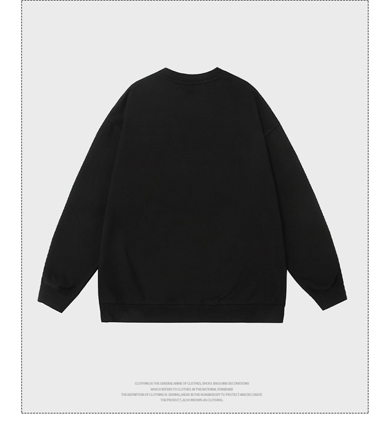 350g new men and women same style plain sweatshirt KE3-020A-35