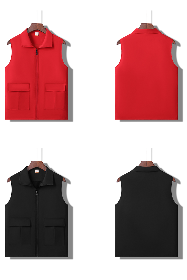 Double layer big pocket vest HW01-9009