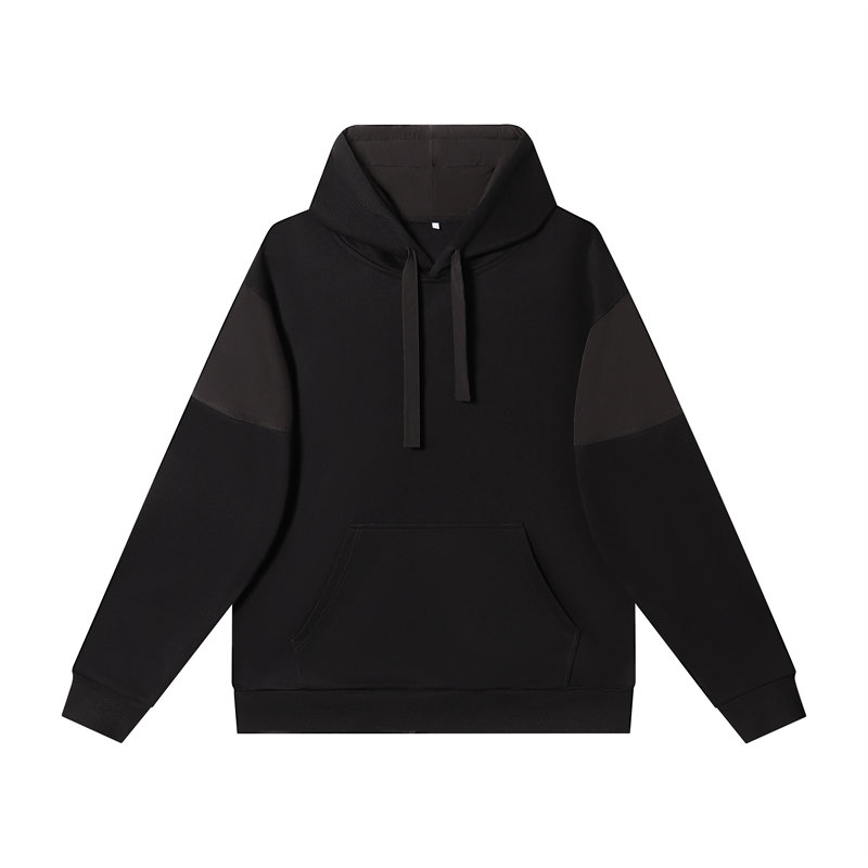 380g high quality personalized trendy color contrast stitching hooded sweatshirt G21-U-XC95