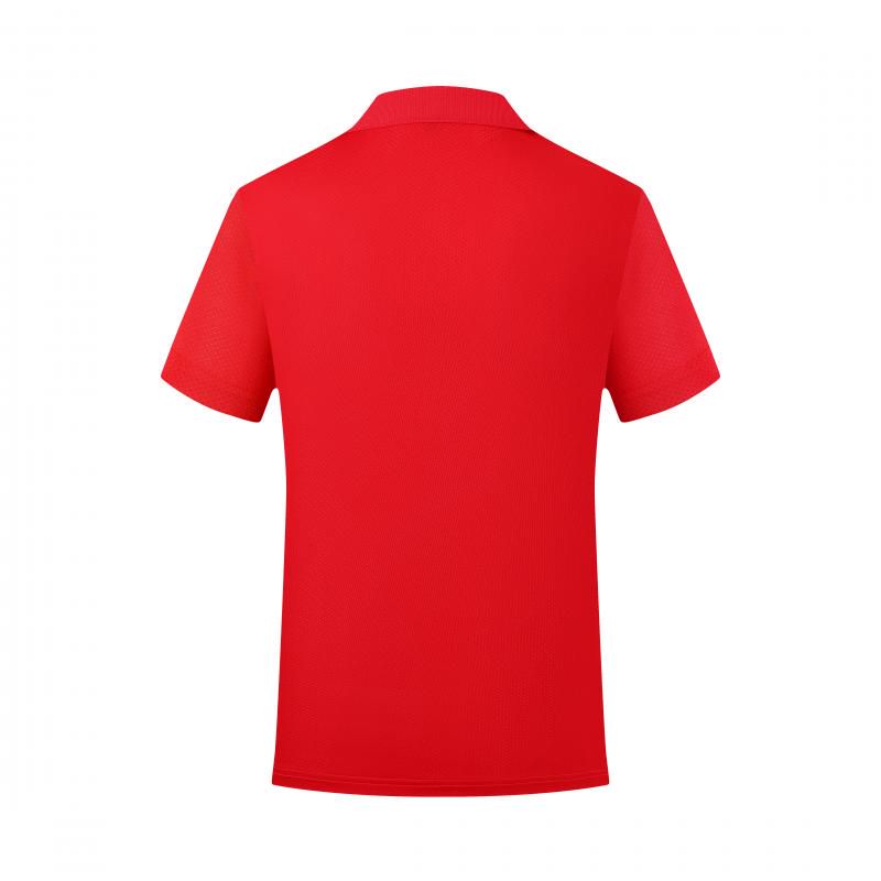 2288#2289# Quick-drying breathable solid color short-sleeved T-shirt short-sleeved lapel