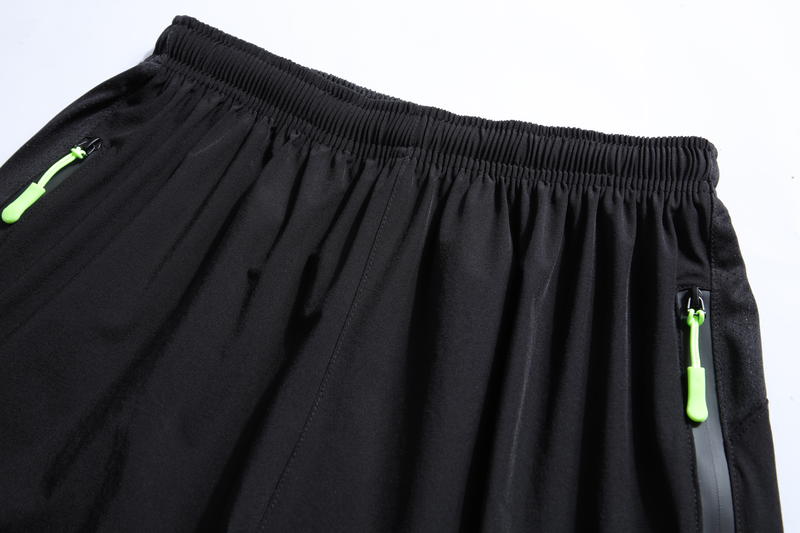 ZK010-Woven Zipper Shorts Pants