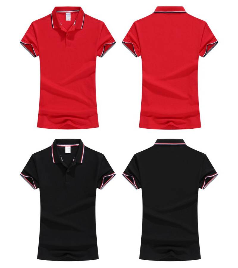 4012#-200g CVC color lapel Polo short sleeve lapel