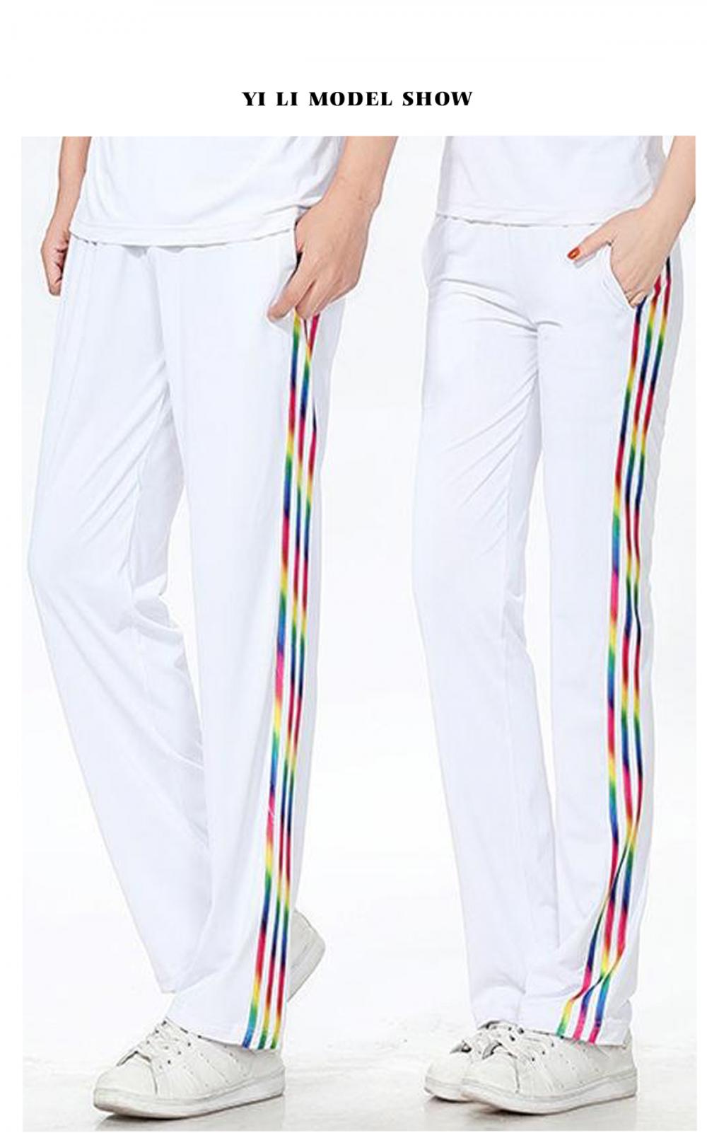 66017#66016# Summer thin pants tri-color pants trousers