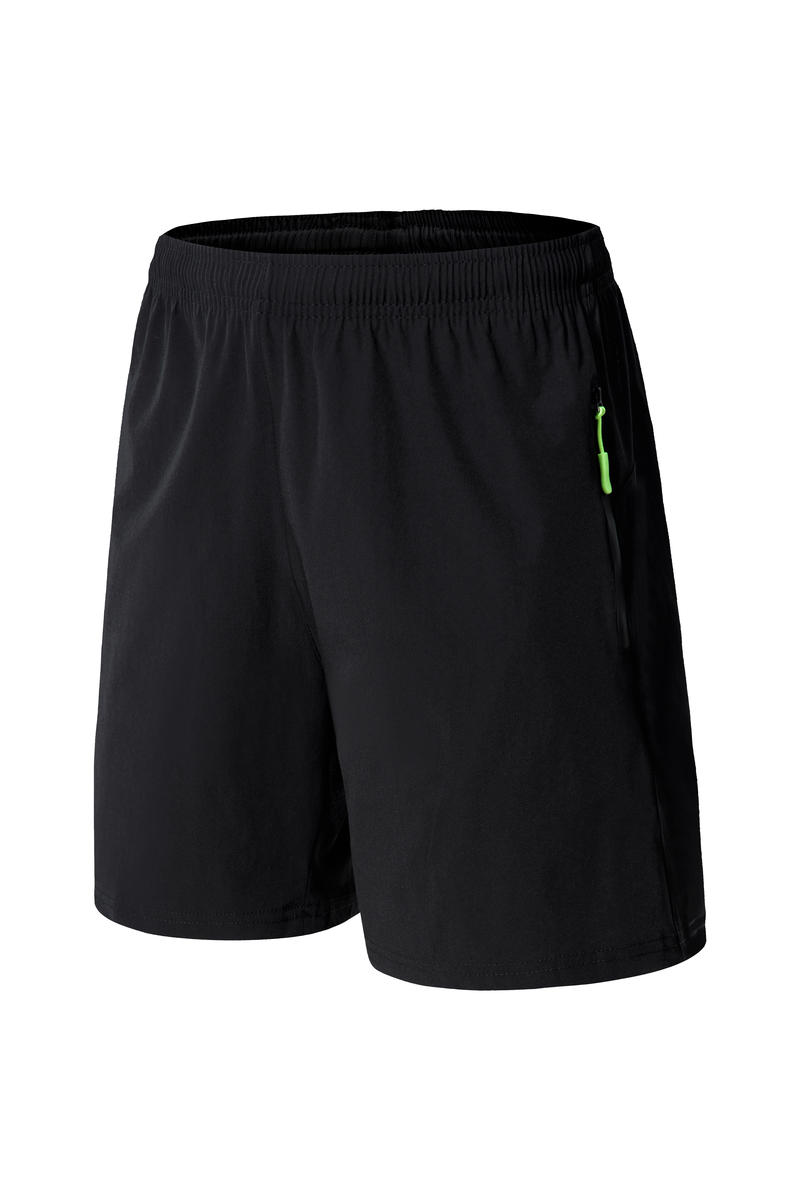 ZK010-Woven Zipper Shorts Pants