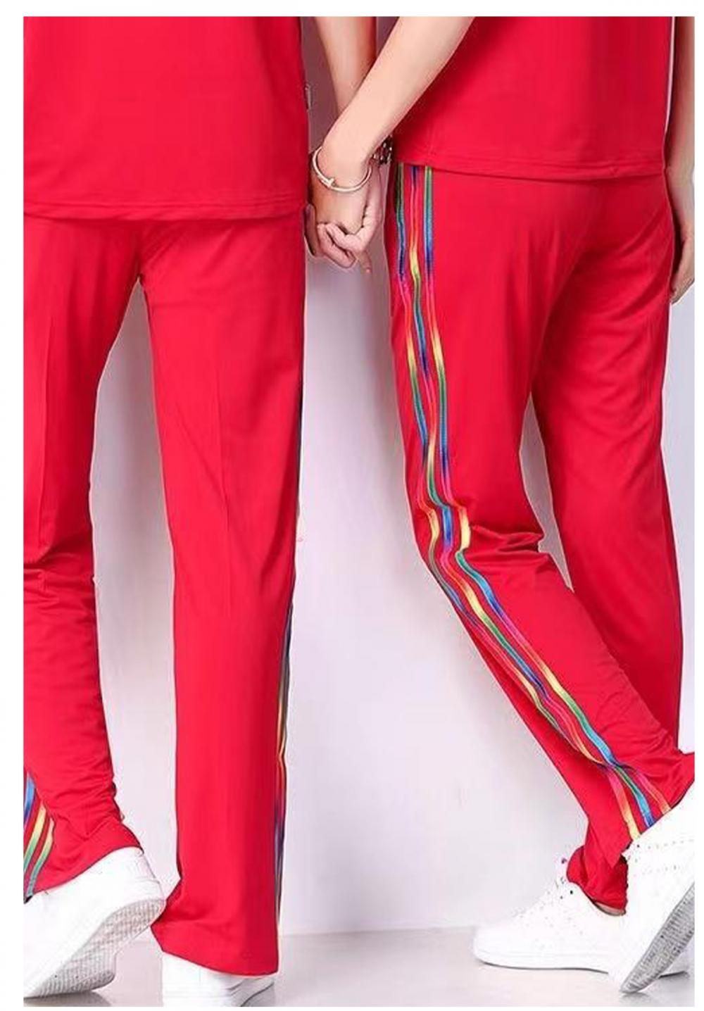 66017#66016# Summer thin pants tri-color pants trousers