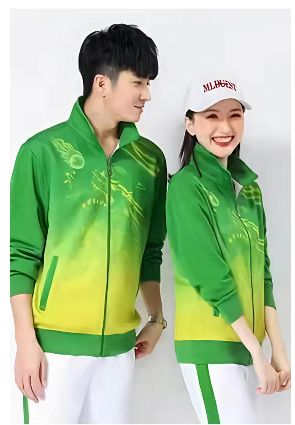 5018#5019# Quick-drying breathable dragon pattern jacket long-sleeved jacket