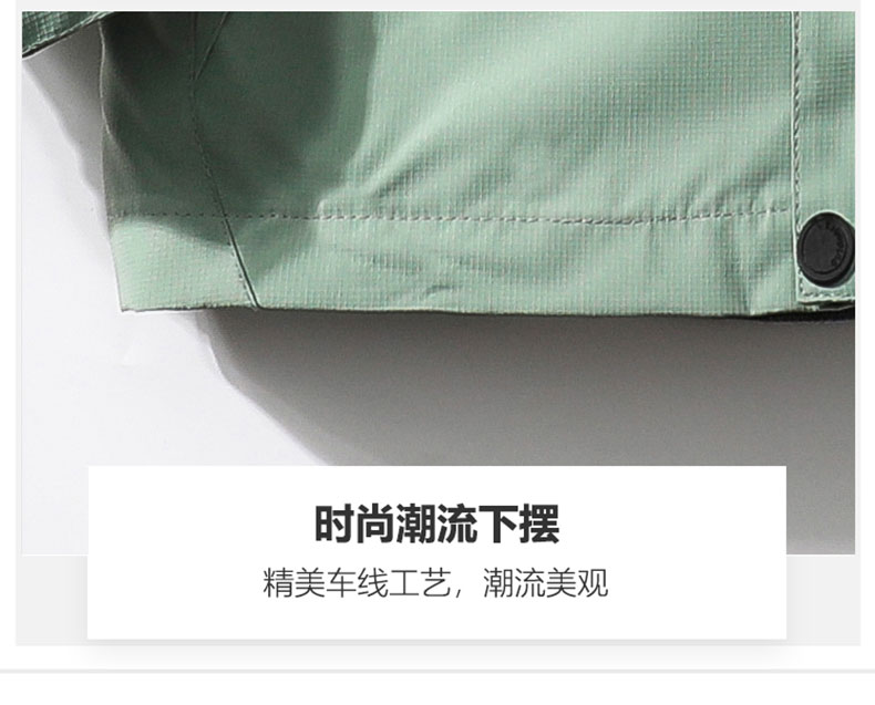 Thickened polar fleece liner three-in-one jacket for men KN1-1203