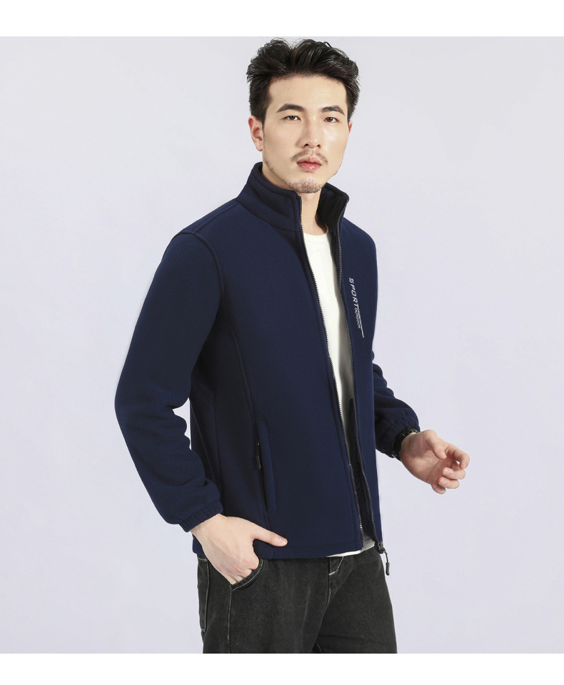 Thickened fleece lining for warmth, men KN1-9188