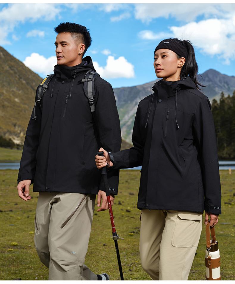 K-2402E (solid color three-in-one) anti-static ultra-soft liner jacket