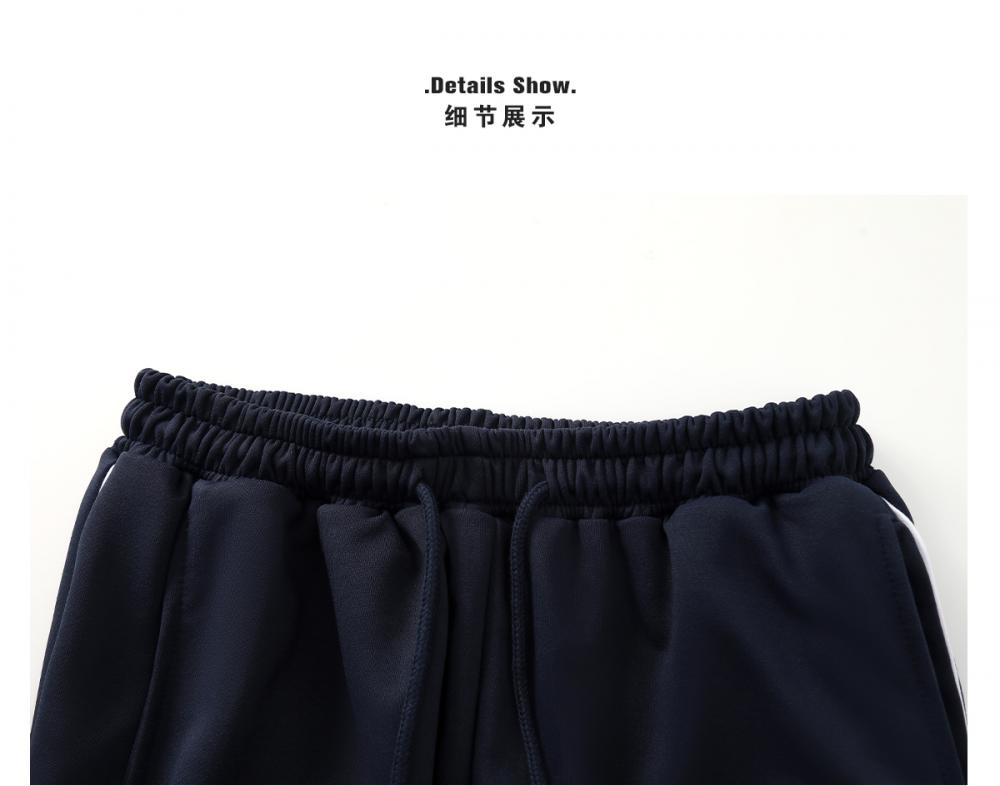 E18# Fashion brand drawstring trousers