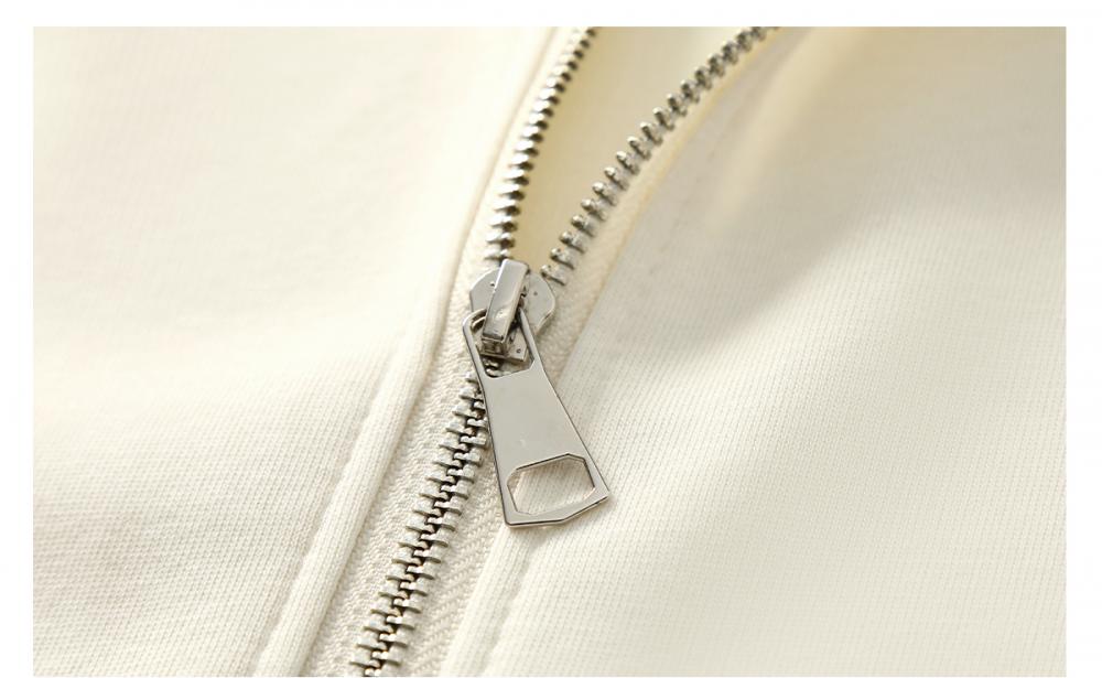 D888# Baseball jacket zipper jacket