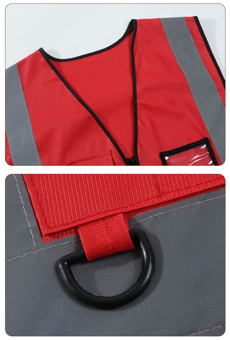 Transparent pocket reflective vest CYC-1911