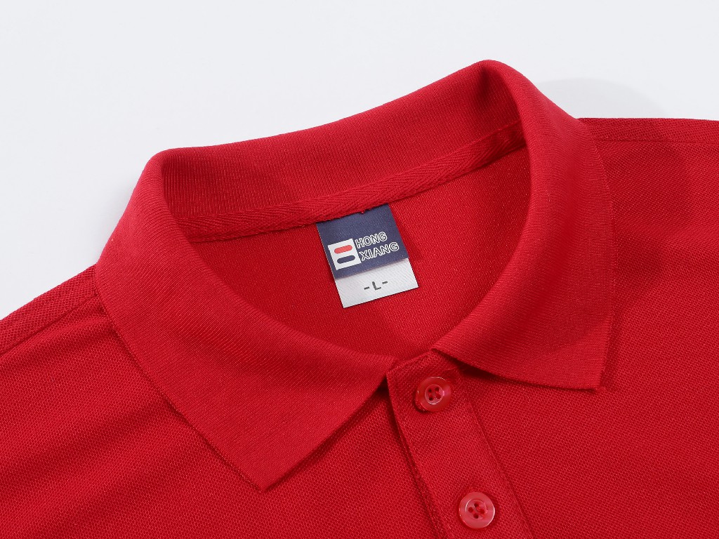 210g eco-friendly cotton parent-child short-sleeved lapel polo shirt for adults L18-2200