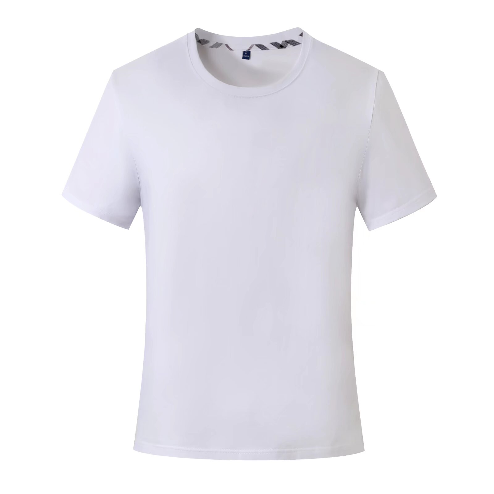 200g ice porcelain cotton 30s double yarn round neck short sleeves L18-009