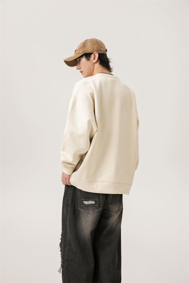 420g heavyweight high quality velvet round neck sweatshirt G21-U-XWY014