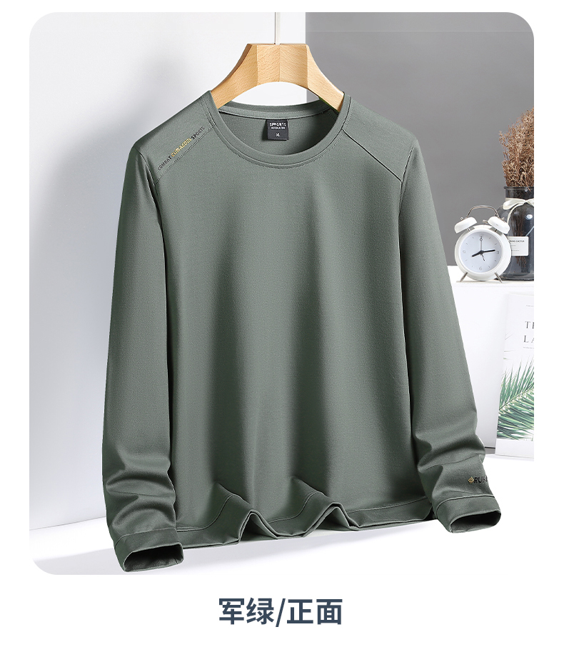 350g fashion casual sports round neck sweatshirt KD1-17177