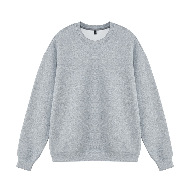 330g high quality combed cotton drop shoulder round neck sweatshirt G21-U-5166