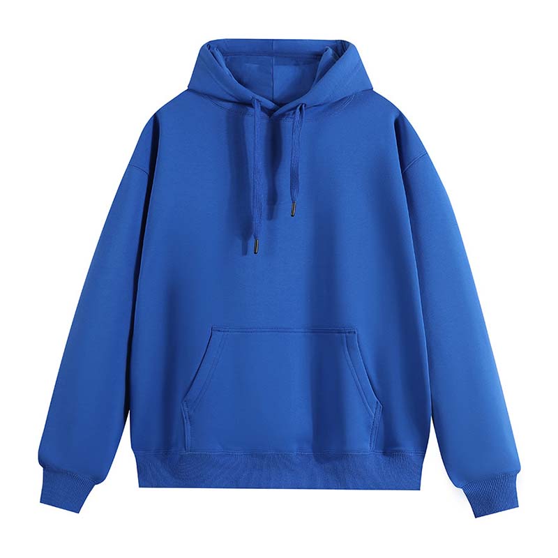 500g heavyweight pure cotton warm silver fox velvet drop shoulder hooded sweatshirt G21-U-X987