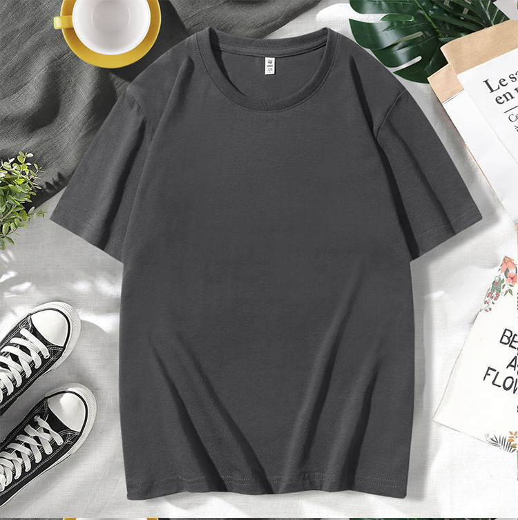 180g combed cotton round neck short sleeve T-shirt BC9-024