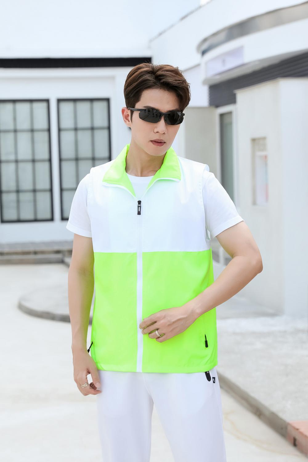 JYS0310-New color matching composite vest double layer